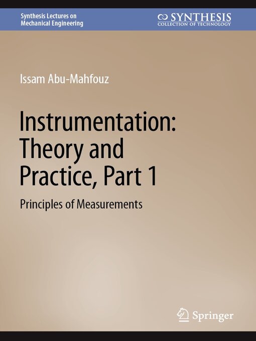Title details for Instrumentation by Issam Abu-Mahfouz - Available